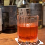 鮨 不二楼 - 名残惜しいネグローニ