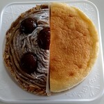 藤堂プランニング - チーズスフレ＆モンブランタルト　2,150円
