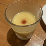 肉なべ 千葉 - 最後に出されるマンゴージュース