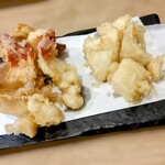 江戸そば マルノ - 北寄貝とタケノコ
