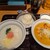粥餐庁 - 料理写真:お粥と麺のハーフ＆ハーフ
