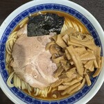 Chuukasoba Benten - ラーメン 950円(中盛り)　メンマ 350円