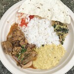 スパイス計画 - ジャフナ地方のチキンカレー、ダルほか♪