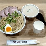 みつ葉 ミ・ナーラ出張所 - 出張所のつけ麺ダイブ L