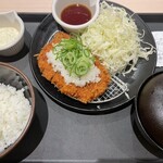 Matsunoya - 鬼おろしポン酢ロースカツとタルタルソース