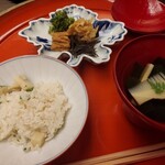 赤坂 菊乃井 - 筍ご飯