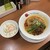 Blood Moon Tokyo design noodles - 料理写真:汁なし担々麺　
          ランチセット(汁なし＋温玉飯)   ¥1,000