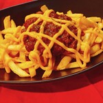 Chili Cheese Fries with Cheddar Cheese