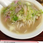 來來來 - ちゃんぽん('14/1）：この日は塩味がたっていた