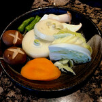 Burusuta Oramu - 焼き野菜盛り合わせ　429円