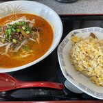 Shanhai Mengyouou - 担々麺とミニ炒飯