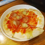 ぎん虎 - ソーセージピザ