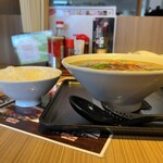 麺処　森元 - 台湾ラーメン990円＆ライス110円