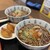 川村屋 - 料理写真:鶏そば / いなり寿司