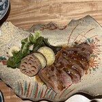 座吟 - 能登牛のステーキ
