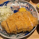 とんかつ七井戸 - とんかつ七井戸(岩中豚上ロースかつ定食)
