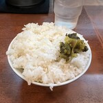 らーめん南山 - ライス(並) 150円