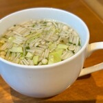 山Cafe一歩 - スープ