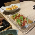 鳥彩 新橋店 - トマトサラダ