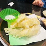 すし銚子丸 - 筍の天ぷら