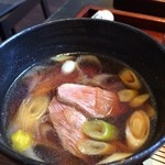 蕎麦きり吟 - つけ鴨♪