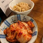 万正 - キムチともやしナムル