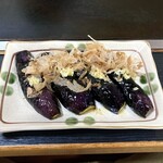 242093439 - ナスのしょうが焼き。