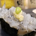 Sushi Uogashi Nihonichi - 生しらす。