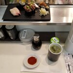 寿司 魚がし日本一 - スタート光景。