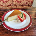 茶道 - ベイクドチーズケーキ(ホイップなし)