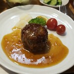 キッチン ブルー グローブ - 正面から、ファルシーは大きいのが１つ