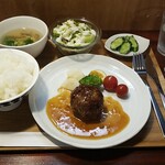 キッチン ブルー グローブ - 合皮肉と砂肝のファルシー　トリュフ香る和風ソース