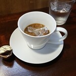 キッチン ブルー グローブ - ホワイトコーヒーにします