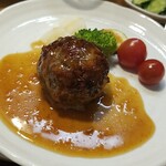 キッチン ブルー グローブ - 反対側から、トリュフ香る和風ソースはタップリ！