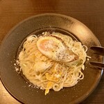 イタ飯酒場 サルーテ - ベーコンエッグって旨いよね〜