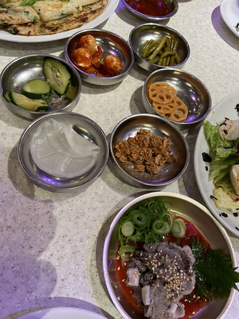 Korean Yatai Ryori to Pulkogi Senmonten Hyunchan Pulkogi Hikari Cho Ten