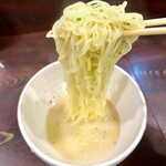 Tori Cho - ⑫締め 鶏白湯のラーメン