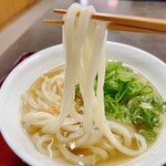 山とも - 麺のアップです。（2024.4 byジプシーくん）