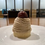 京橋千疋屋 フルーツパーラー - 和栗のモンブラン