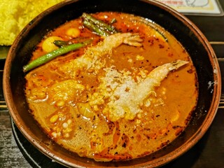 RAMAI - エビ天 in the スープカレー