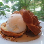 クルミドコーヒー - かぼちゃ、塩ミルク