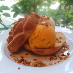 クルミドコーヒー - クルミドケーキアイス