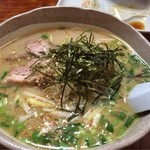 Saikou Ramen - ネギ南蛮 大盛 器が特徴的〜