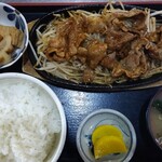 飯島食堂 - 焼肉定食 1200円