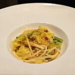Gastronomia Heritage Yokohama - スパグッティ サルデーニャ産カラスミ キャベツ レモンのペペロンチーノ