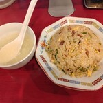 Oosaka Oushou - 炒飯&スープ