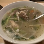 焼肉 高山 - 料理写真:具沢山のテールスープ♪