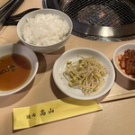 Yakiniku Takayama - テールスープ定食