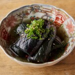 大衆酒場 まる煮 - 【ナスの揚げ浸し】