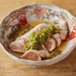 大衆酒場 まる煮 - 【ささみのしぎ焼き】